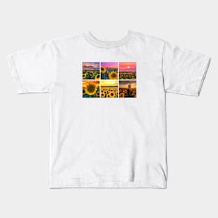 Sunflowers Kids T-Shirt